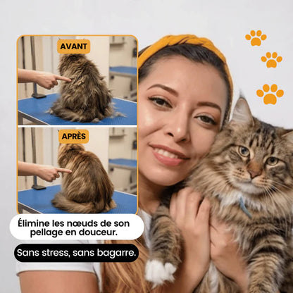 Tondeuse Anti-Nœuds Silencieuse FeliTrim™ Pro