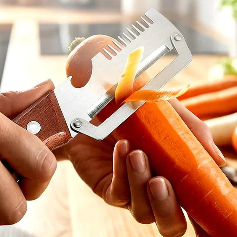 ÉclatBois Cuisine™ - L’Accessoire de Cuisine 3-en-1 Premium