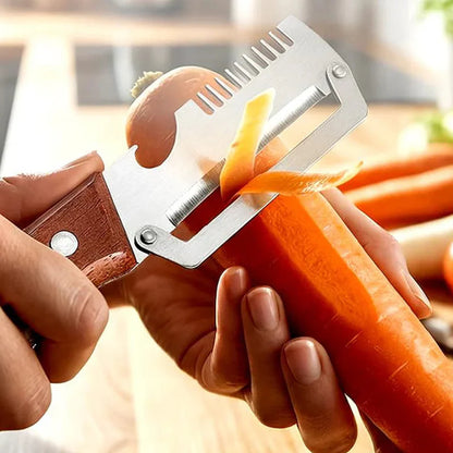 ÉclatBois Cuisine™ - L’Accessoire de Cuisine 3-en-1 Premium